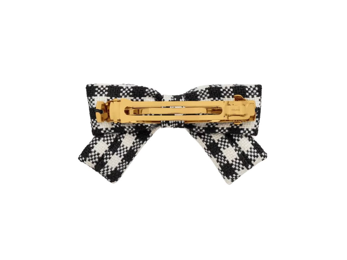 Celine o1bcso1str0925 461BK3WOC Size: OS / Ribbon Hair Clip Size ONE SIZE - 2 Thumbnail