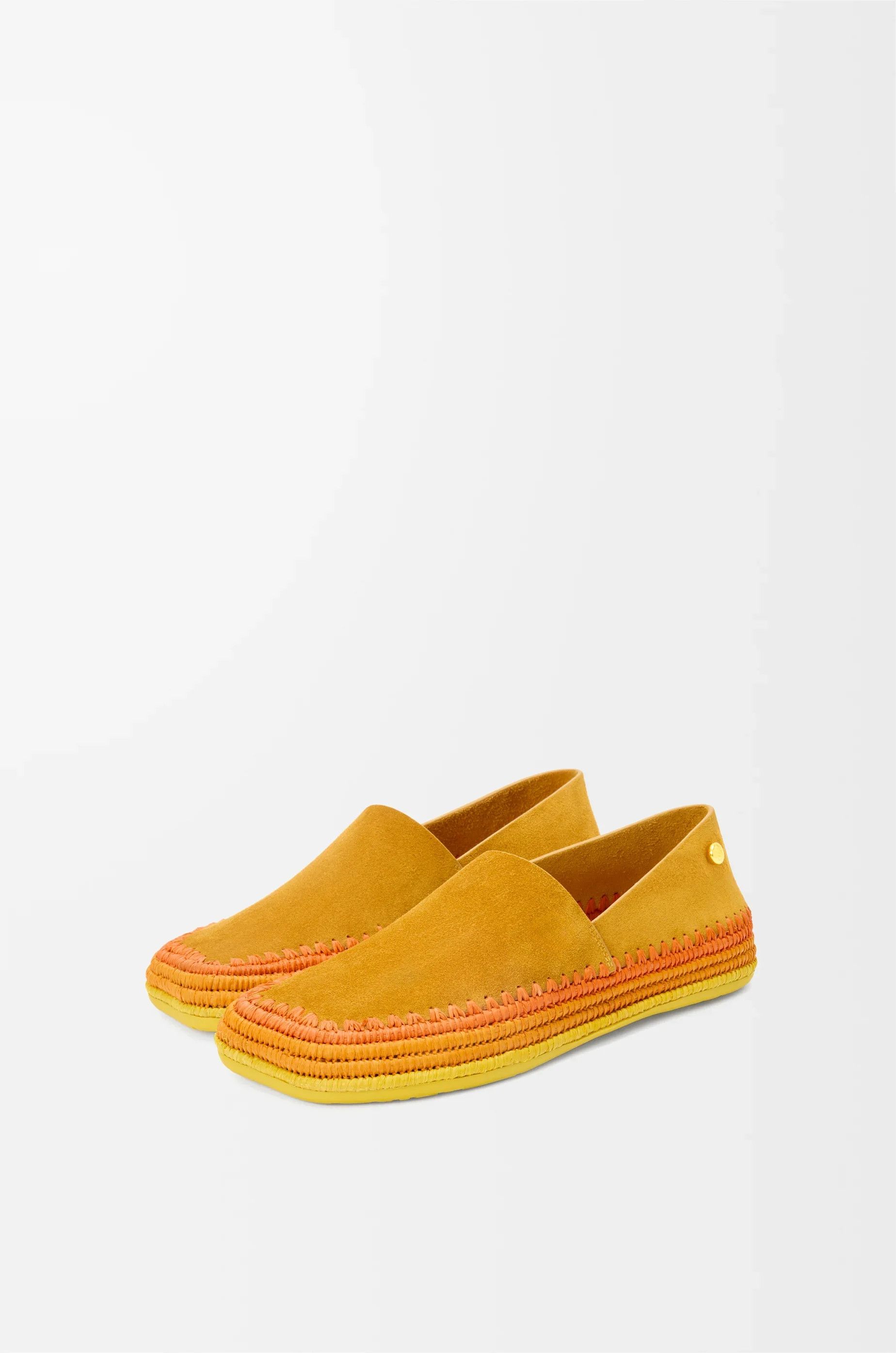 Loewe o1in1g0426 RIO Slippers Espadrilles in Orange Size US 7 / IT 37 - 3 Thumbnail