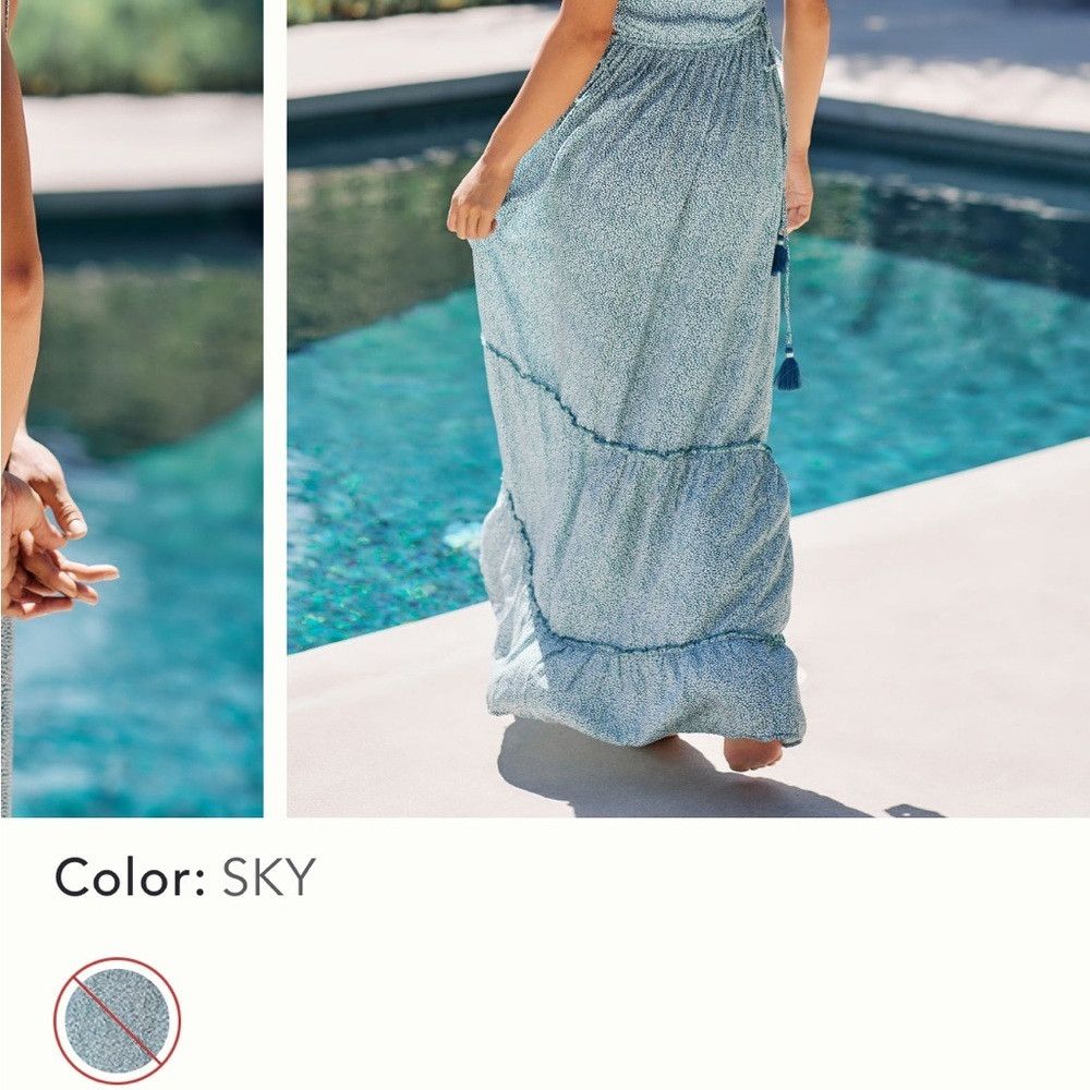 Anthropologie Anthropologie summer dress sz L Size L / US 10 / IT 46 - 4 Thumbnail