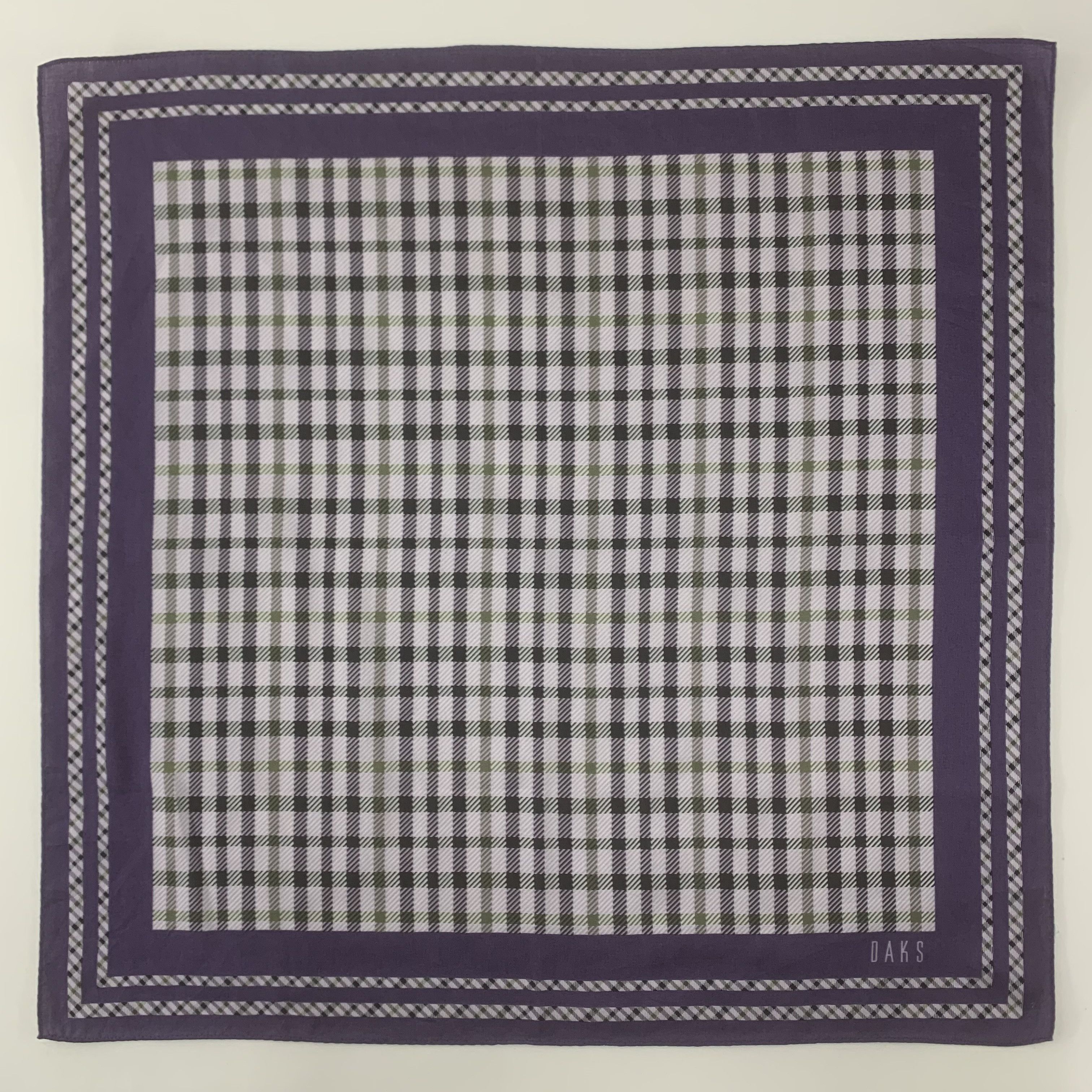 DAKS Daks Handkerchief Bandana Neckerchief Pocket Square Size ONE SIZE - 2 Thumbnail