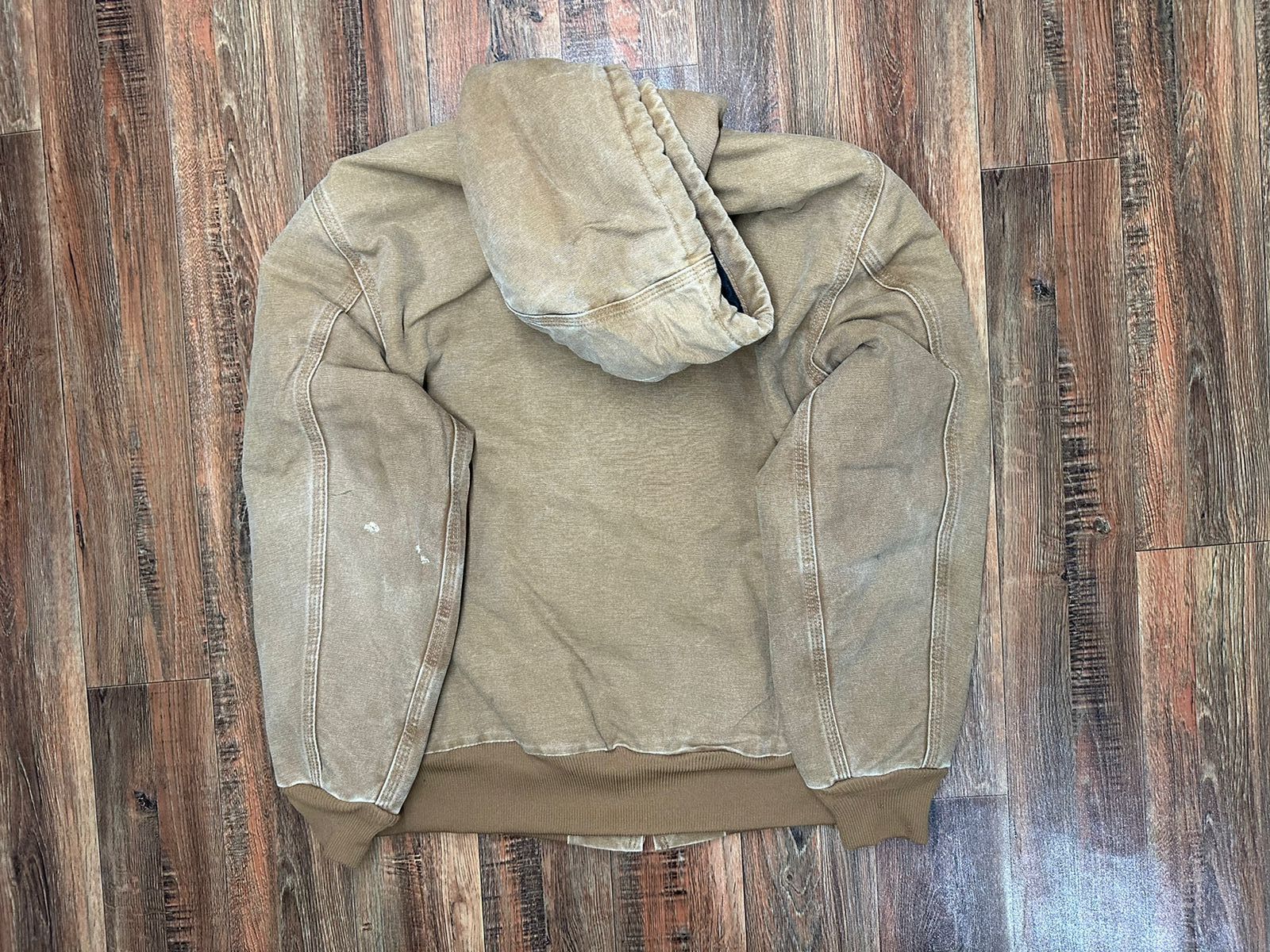 Carhartt × Vintage Vintage Carhartt hooded jacket - Carhartt jacket WJ130 BRN Size L / US 10 / IT 46 - 5 Thumbnail
