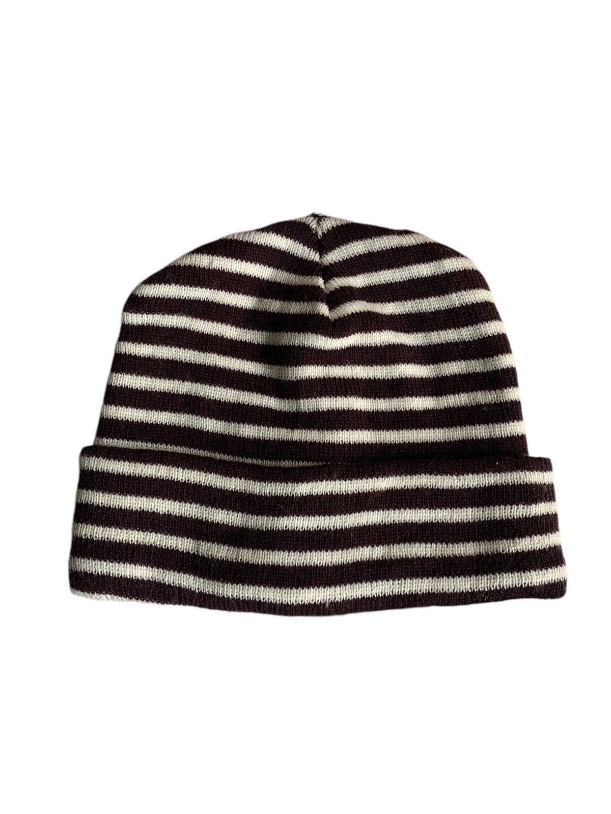 Kapital Stripe Knitted Winter Sessions Streetwear Beanie Hat Size ONE SIZE - 6 Thumbnail