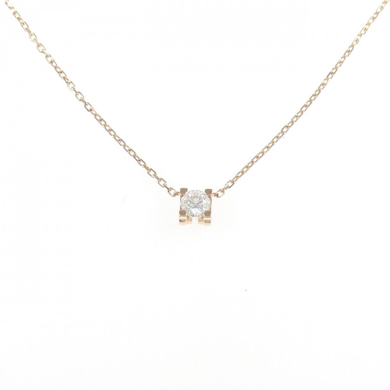 Cartier Cartier Cartier C de Cartier 750 Pink Gold Diamond Necklace Precious Metal Necklace DUTY FREE for USA Size ONE SIZE - 1 Thumbnail