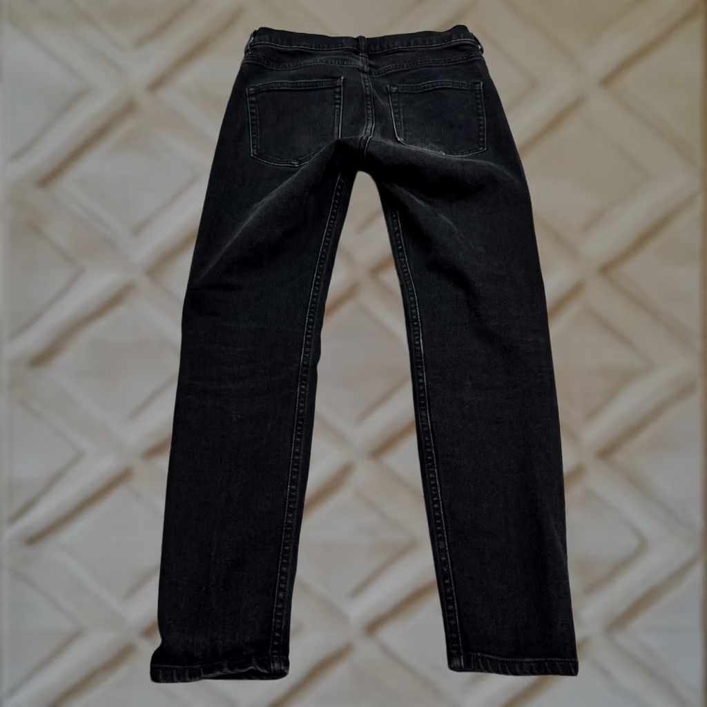 Everlane Everlane Skinny Ankle Denim Jeans Womens 26 Black Mid Rise Cotton Stretch Casual Jeans Size 26" / US 2 / IT 38 - 1 Thumbnail