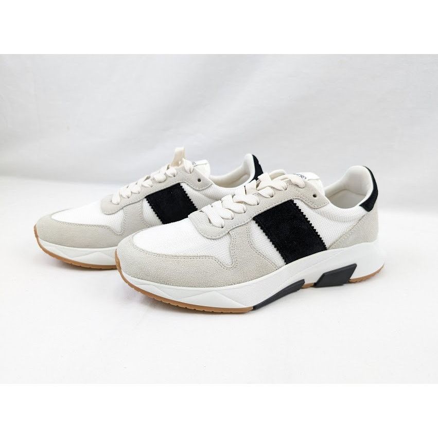 Tom Ford o1rshd1 Low-Top Sneakers in White/Black Size US 9 / EU 42 - 17 Thumbnail