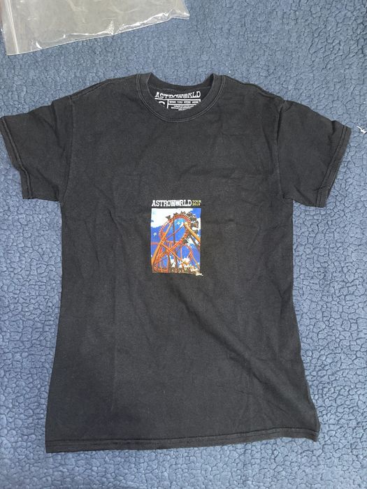 Travis Scott Travis Scott Astroworld Tour Roller Coaster Tee Grailed