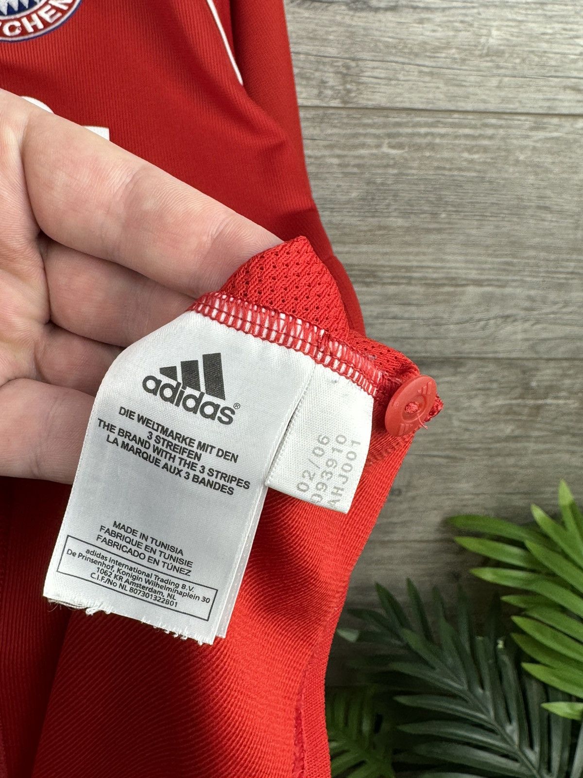 Adidas BAYERN ADIDAS 2006/2007 FOOTBALL HOME JERSEY SIZE L Size US L / EU 52-54 / 3 - 5 Thumbnail