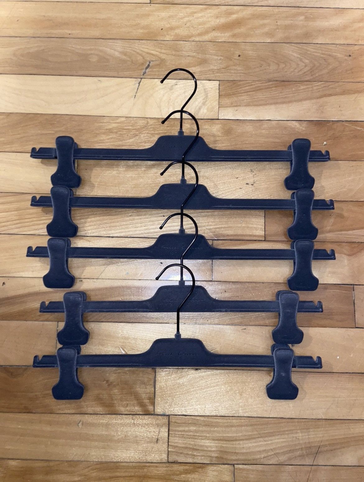 Rick Owens set of 5 hangers