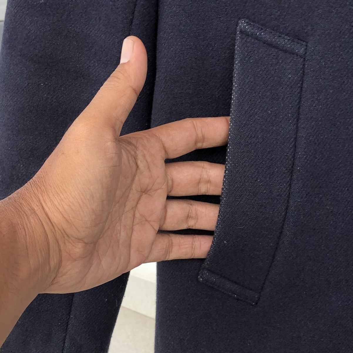 Mackintosh Mackintosh Philosophy Double Breasted Navy Blue Wool Peacoat Size US M / EU 48-50 / 2 - 5 Thumbnail