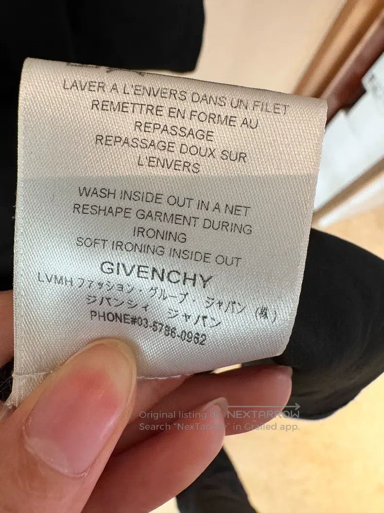 Givenchy Givenchy Large Hole Destroyed Short Sleeve Size S Size US S / EU 44-46 / 1 - 5 Thumbnail