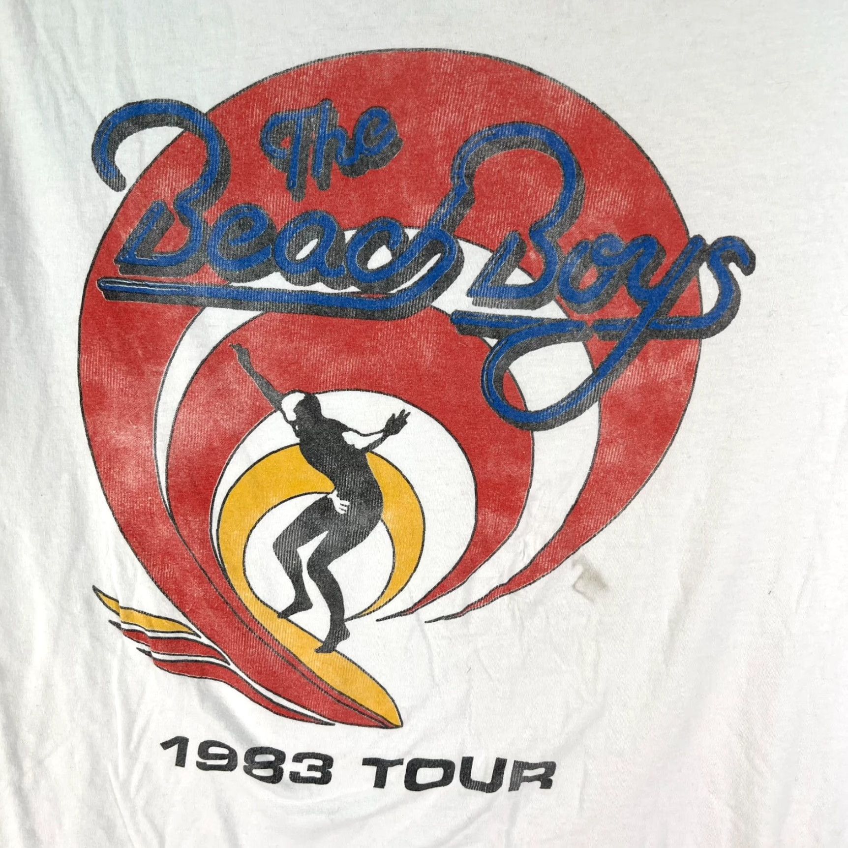Etro Beach Boys 1993 Tour T-Shirt Adult XL White Retro Graphic Mens Size US XL / EU 56 / 4 - 2 Thumbnail