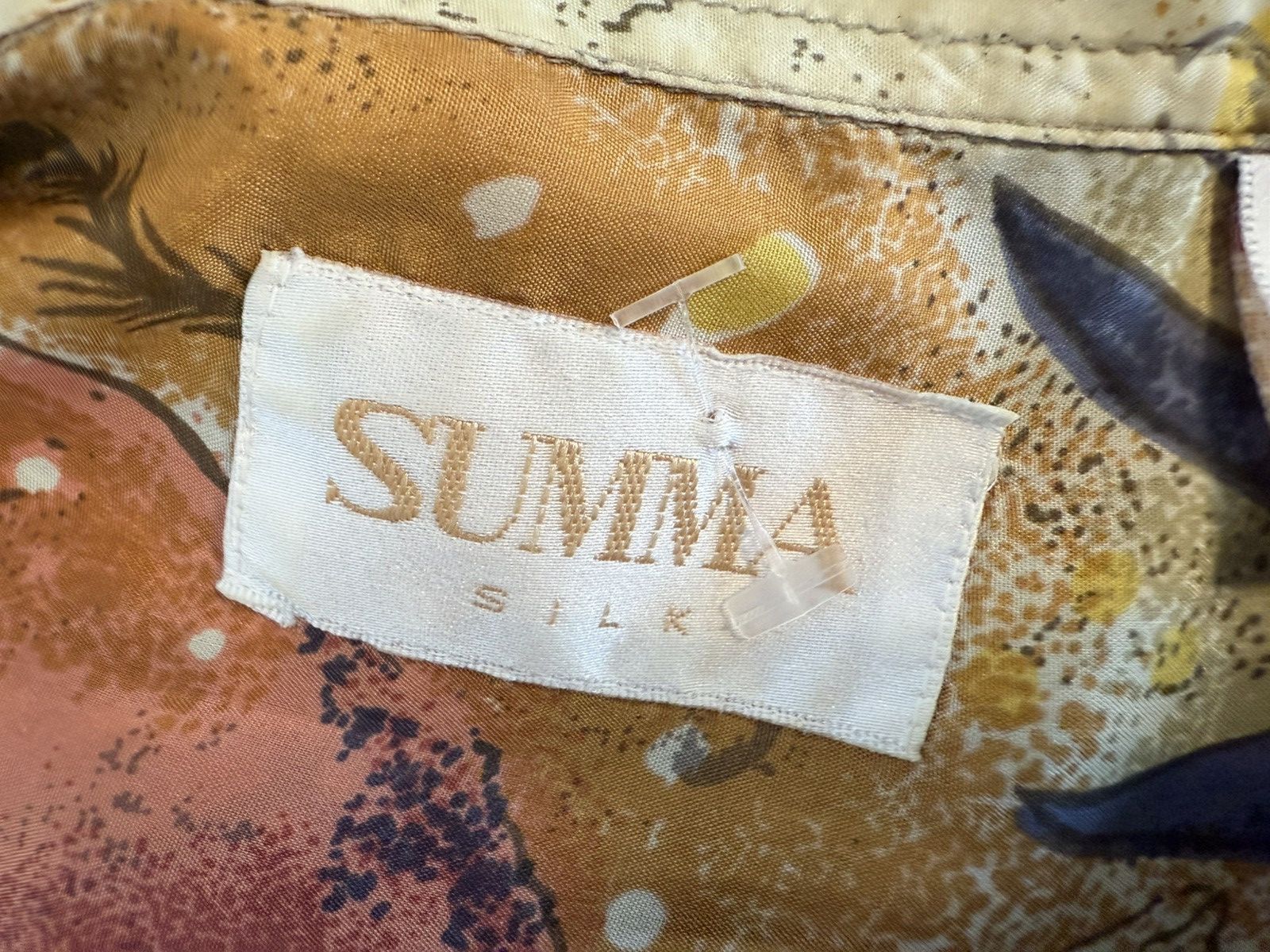 Other Summa Silk Tropical Fish Shirt XL Short Sleeve Hawaiian Size US XL / EU 56 / 4 - 11 Thumbnail