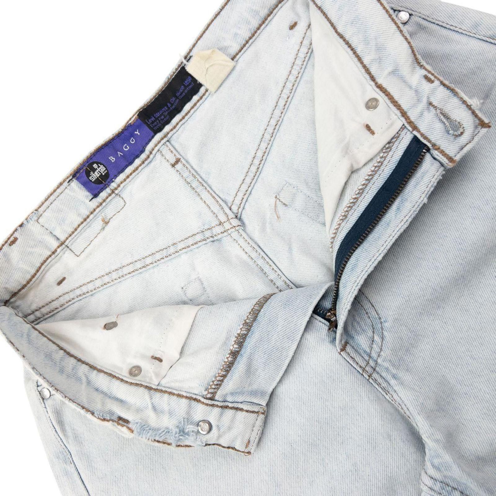 Levi's Vintage Levi's Silver Tab Baggy Denim Shorts Size W28 Size US 28 / EU 44 - 6 Thumbnail