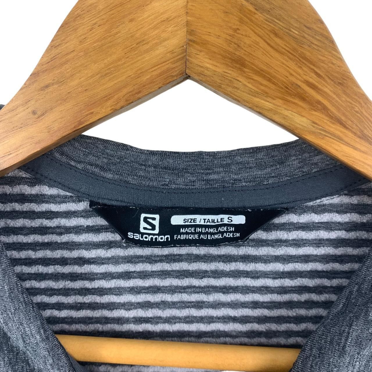 Salomon Vintage SALOMON FRANCE SKI Gear Half Zipper Tee Shirt Size S / US 4 / IT 40 - 3 Thumbnail