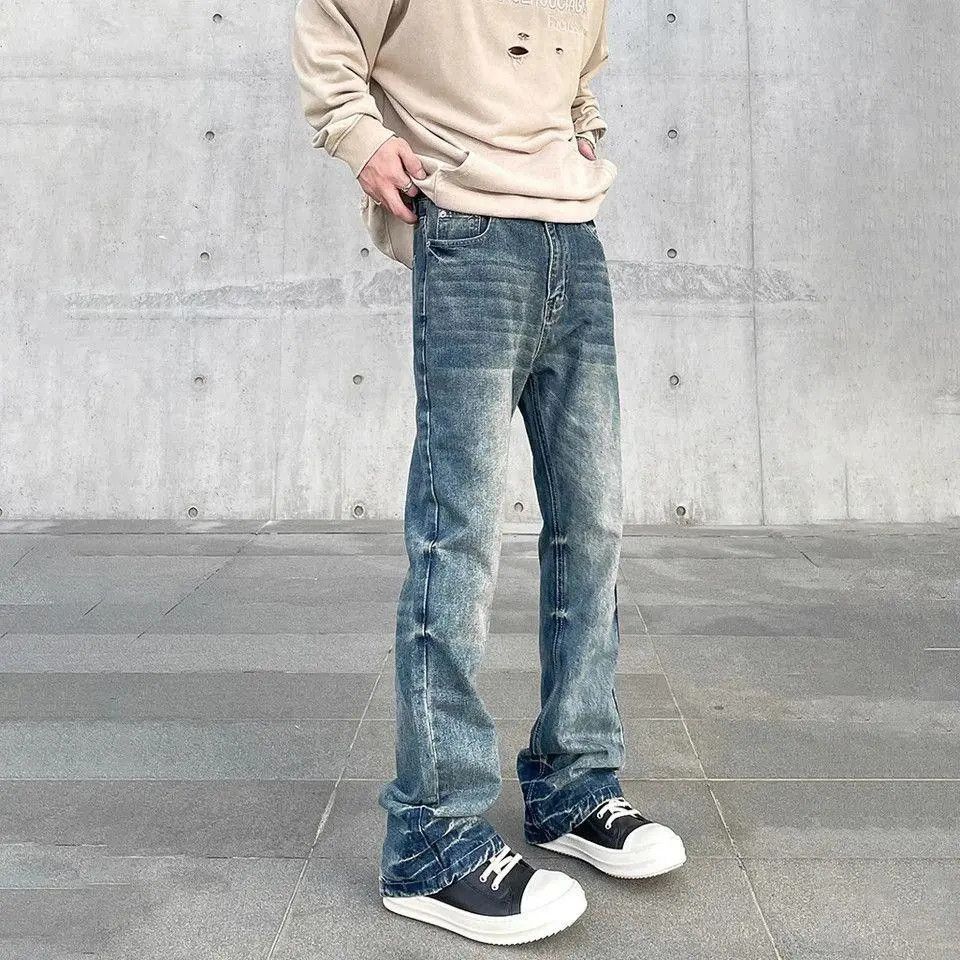 Japanese Brand × Jean Stacked Skinny Blue Denim Jeans Size US 32 / EU 48 - 5 Thumbnail