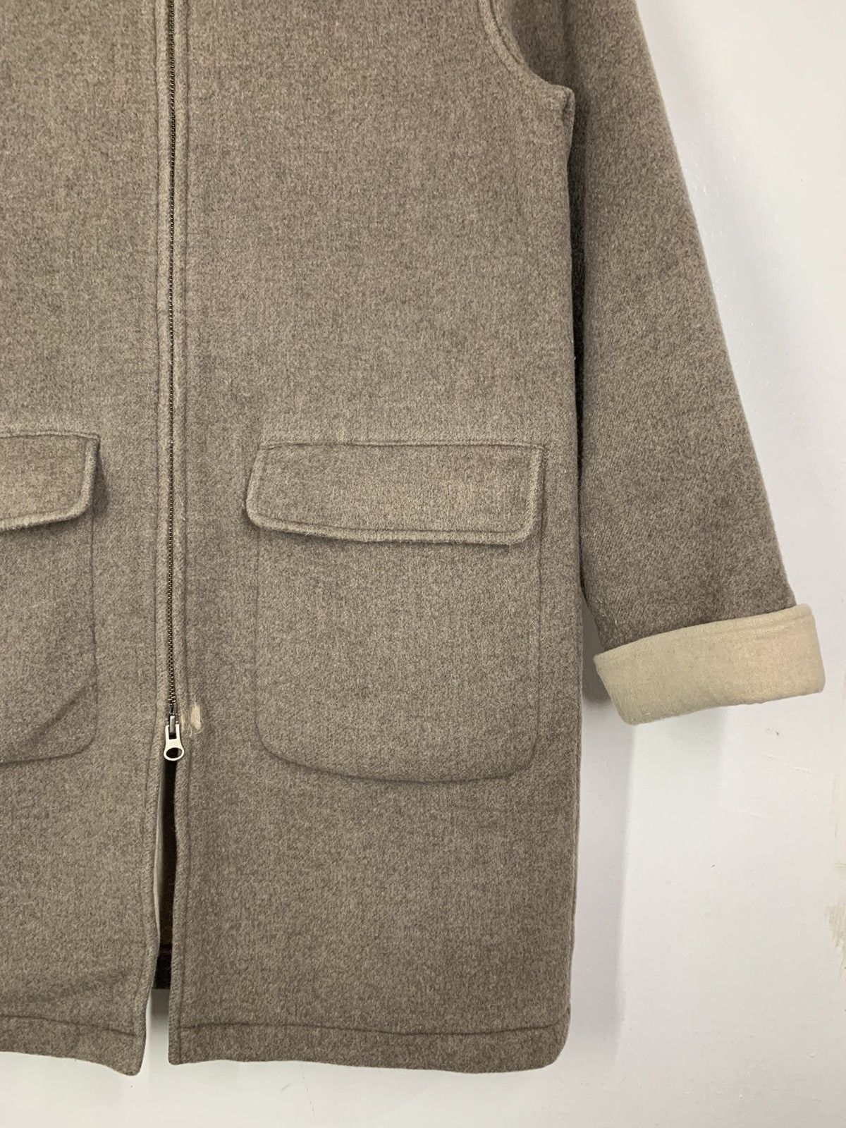 Lands' End × Vintage 🔥 Vintage 90s LANDS END Wool Jacket Size US XS / EU 42 / 0 - 4 Thumbnail
