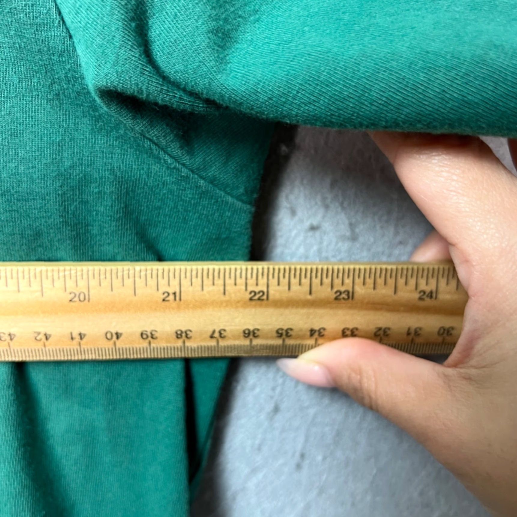 Guess Guess Originals Mens Medium Emerald Green Ringer T-Shirt Logo Cotton Knit Short Sleeve Crew Neck Shirt Men Size US M / EU 48-50 / 2 - 6 Thumbnail