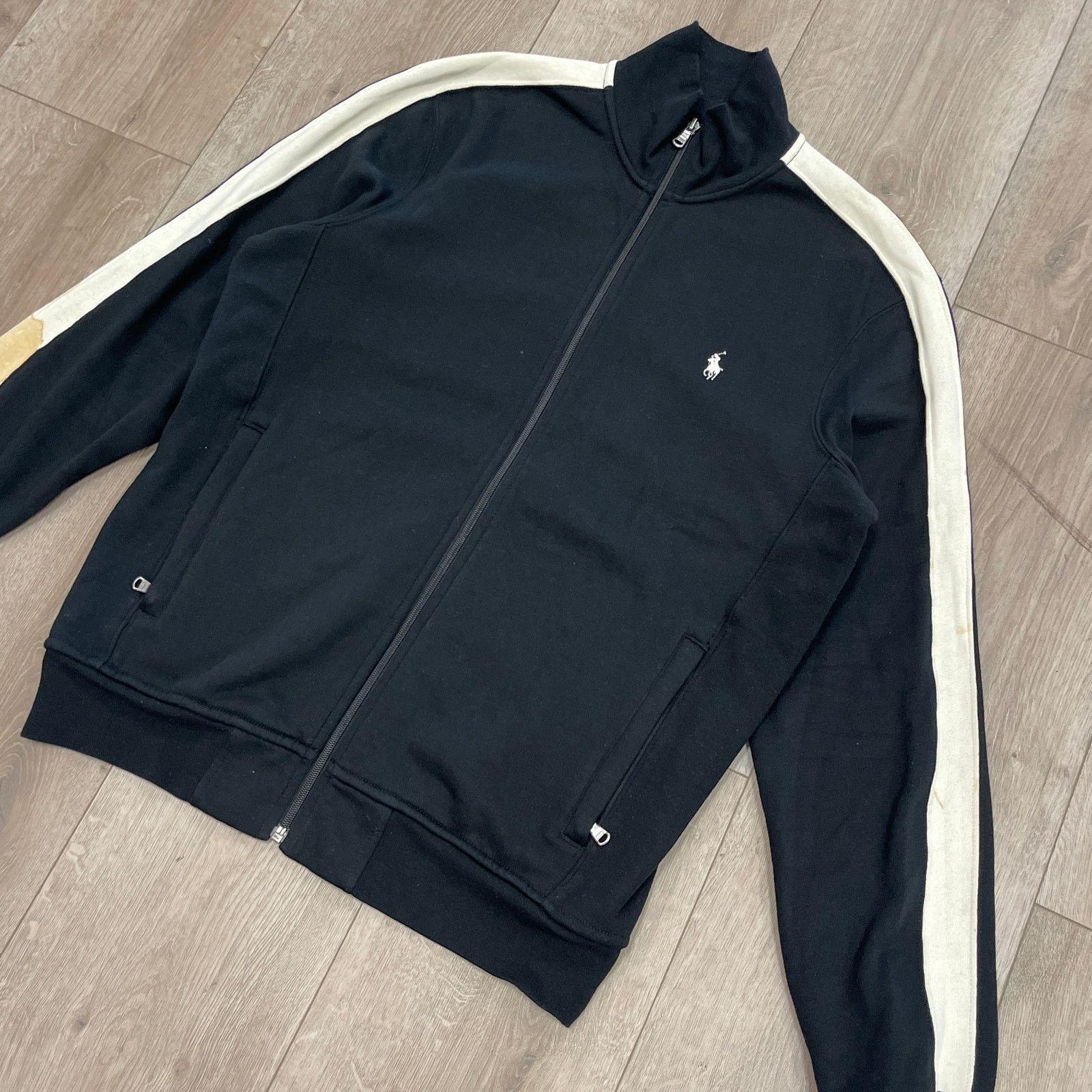 Polo Ralph Lauren Polo Ralph Lauren cotton interlock full-zip track jacket M Size US M / EU 48-50 / 2 - 3 Thumbnail