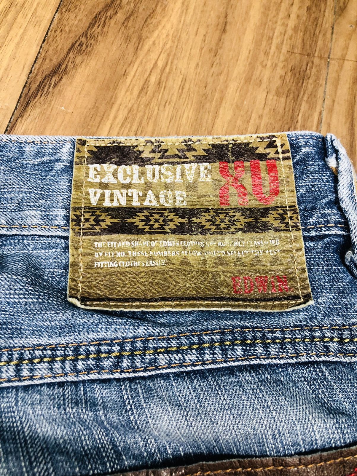 Edwin Edwin Exclusive vintage Jeans (33) Size US 34 / EU 50 - 17 Thumbnail