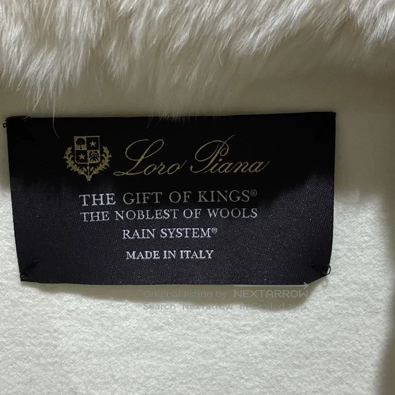 Loro Piana Loro Piana Ivory Dragon Cat Collar Wool Overcoat Size M / US 6-8 / IT 42-44 - 3 Thumbnail