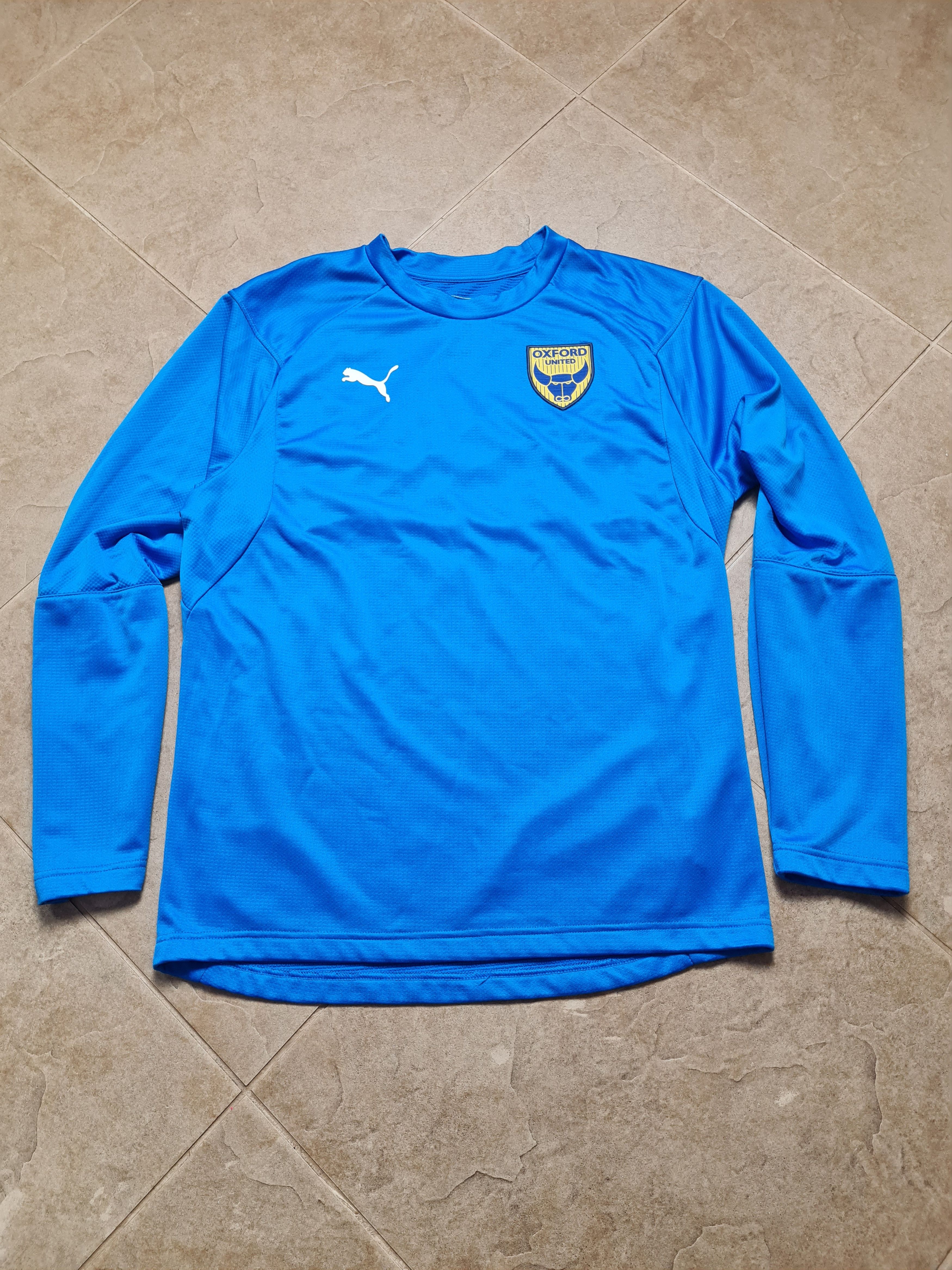 Puma Oxford United Training Top Soccer Shirt Puma Long Sleeve Size US M / EU 48-50 / 2 - 5 Thumbnail
