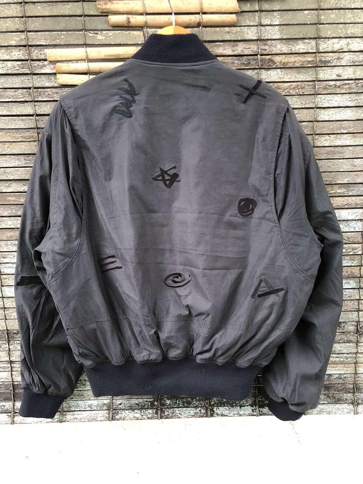 Japanese Brand 💥RARE Vintage HAI Sporting Gear Issey Miyake Bomber Jacket Size US XL / EU 56 / 4 - 11 Thumbnail