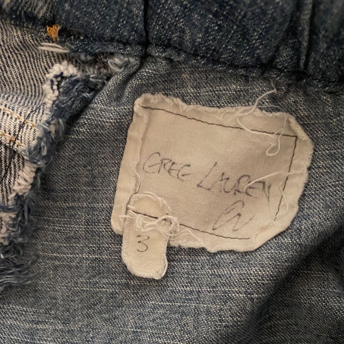 Greg Lauren Greg Lauren Vintage Levi’s Deconstruction Jeans Size US 32 / EU 48 - 9 Thumbnail
