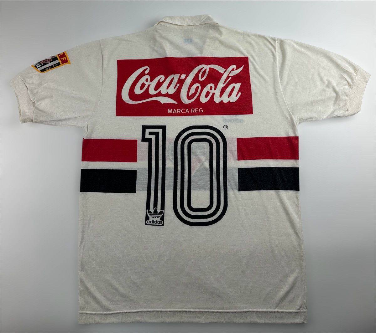 Adidas × Vintage VINTAGE 1989 SAO PAULO HOME SPFC BRAZIL SOCCER JERSEY Size US L / EU 52-54 / 3 - 10 Thumbnail