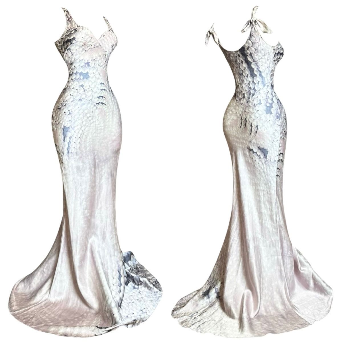 Roberto Cavalli Maxi Silk Dress Spring/Summer 1999 Runway