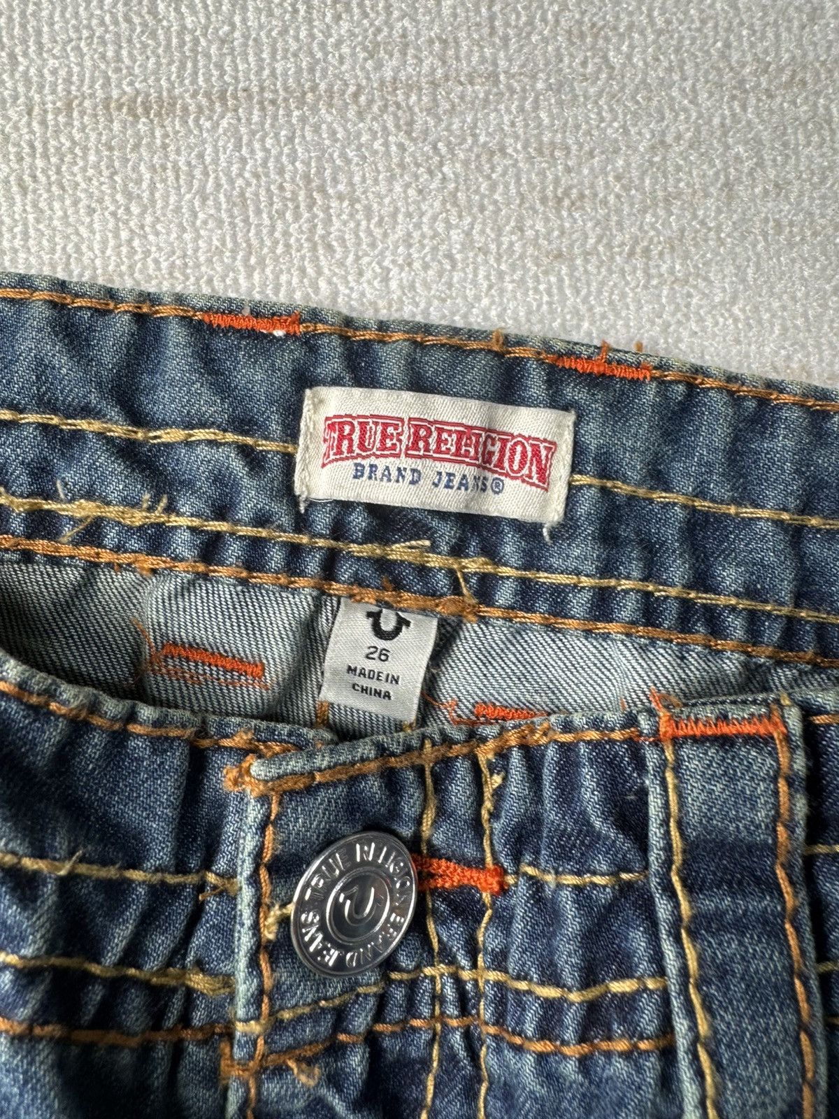 True Religion Denim cargo pants 26 Size 26" / US 2 / IT 38 - 6 Thumbnail
