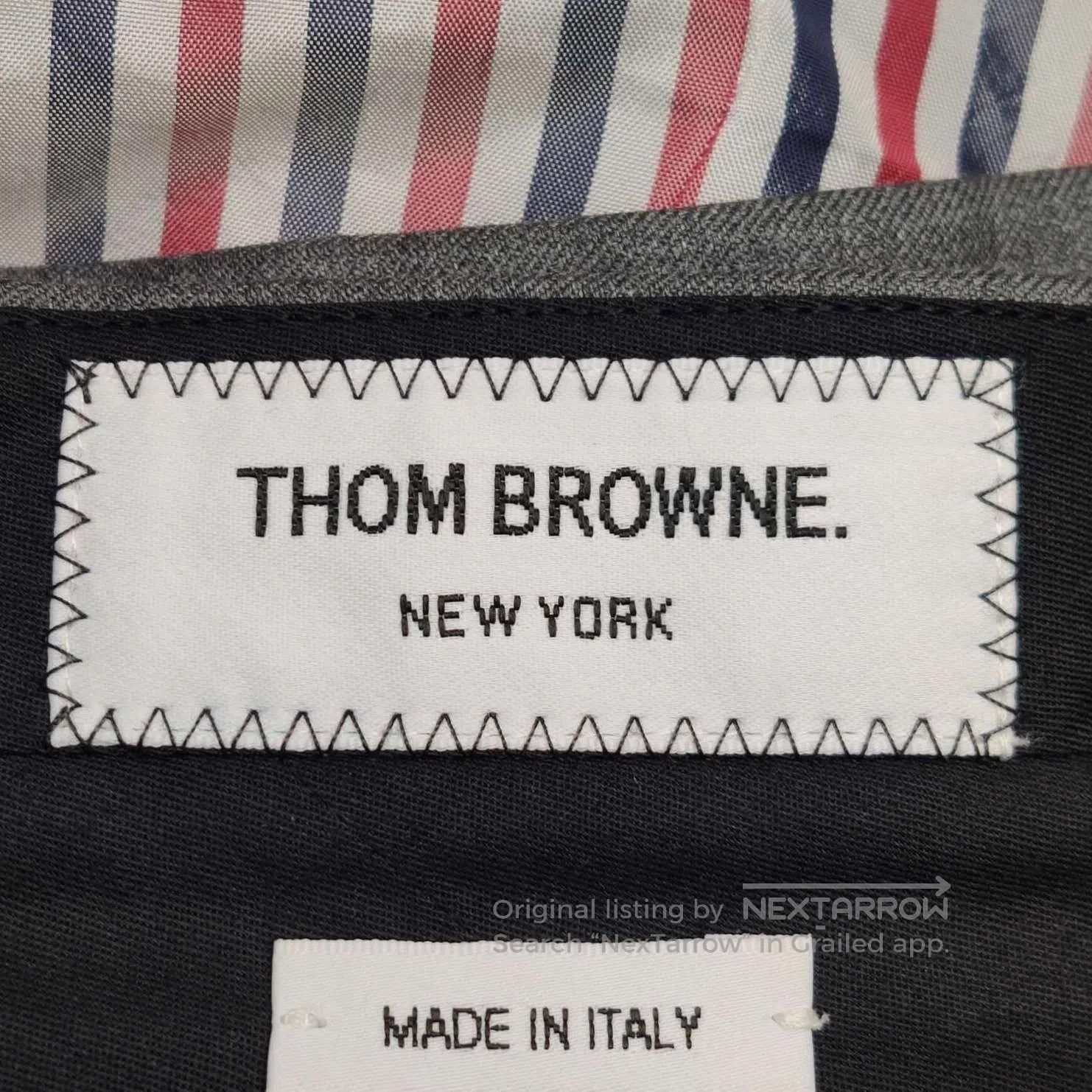 Thom Browne Thom Browne Gray Pleated Mini Skirt XS. Size 26" / US 2 / IT 38 - 3 Thumbnail