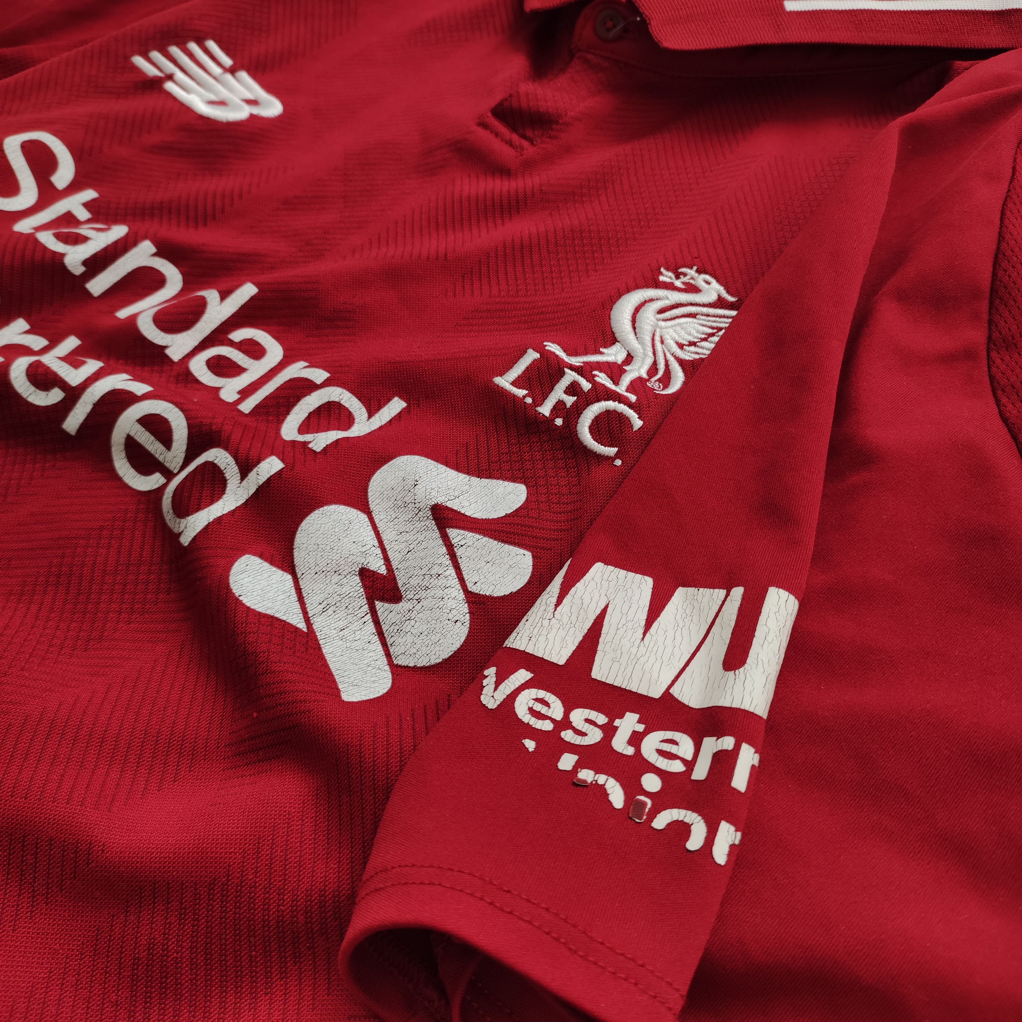Other RARE New Balance x Liverpool FC 2018 Home Football Jersey Size US L / EU 52-54 / 3 - 6 Thumbnail