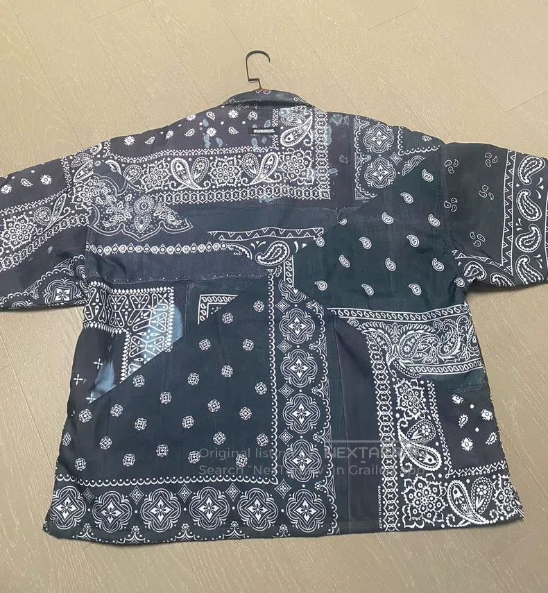 Neighborhood Neighborhood Printed Patchwork Design Shirt Size US L / EU 52-54 / 3 - 2 Thumbnail