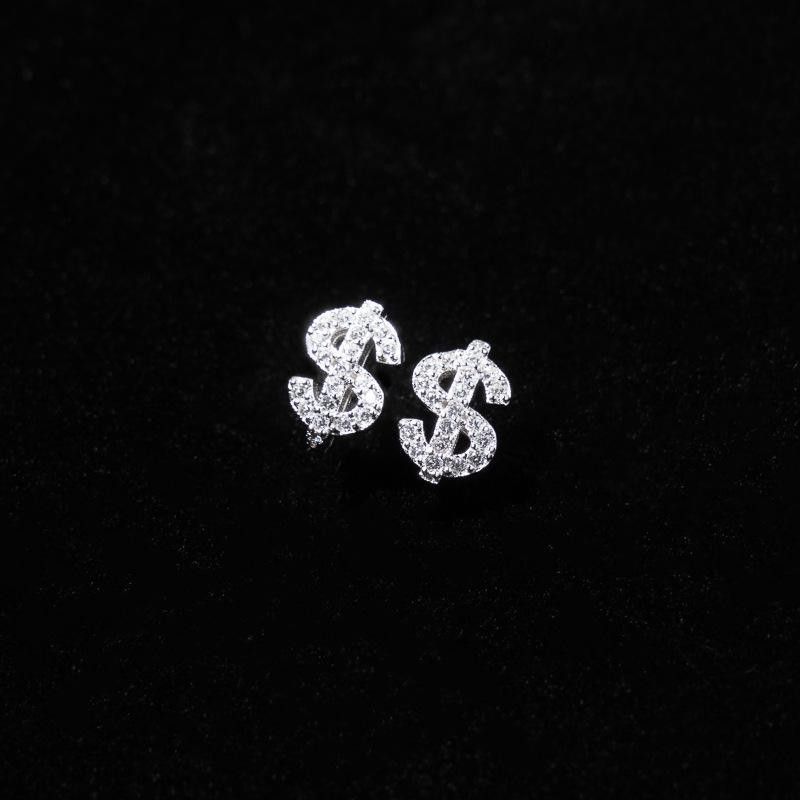 Jewelry Rare Earrings One Pairs Chrome Jewelry Size ONE SIZE - 1 Thumbnail