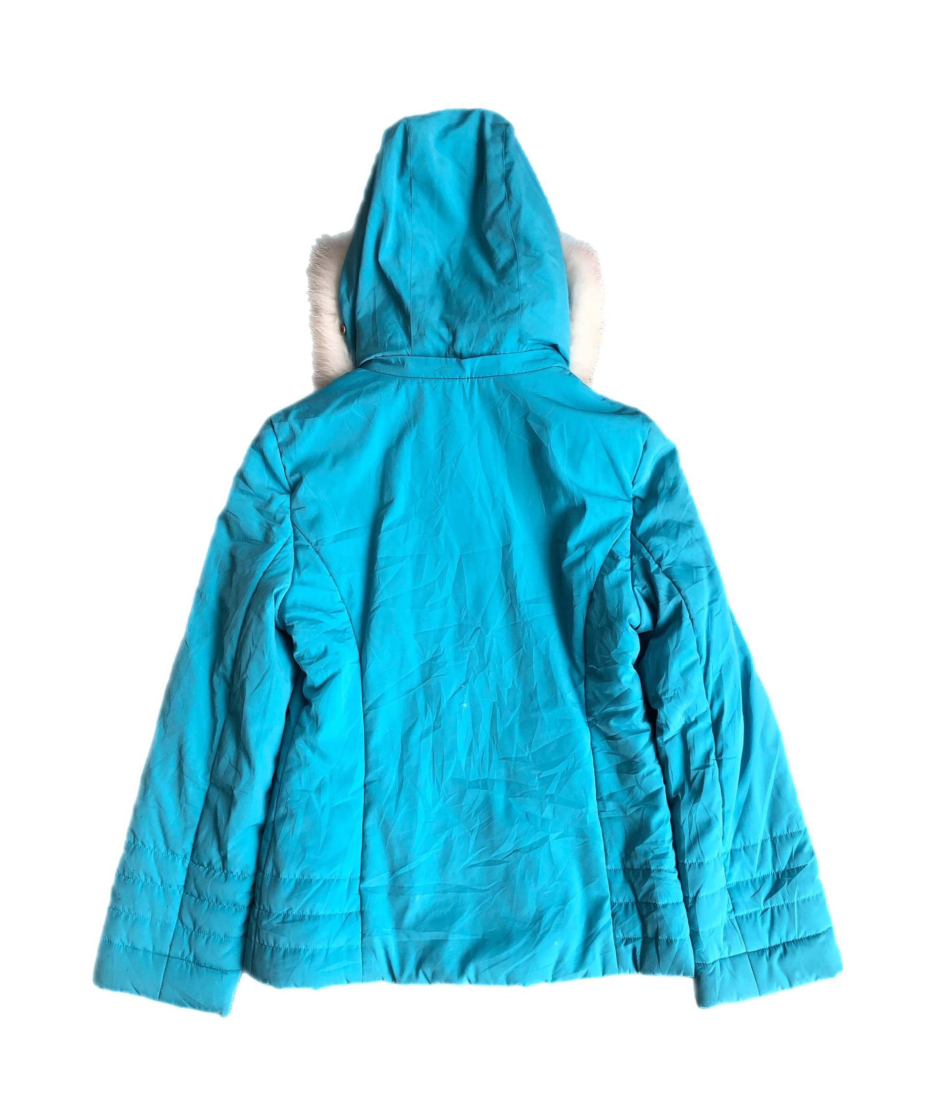 If Six Was Nine Michel Klein Raccoon fur jacket like Lgb Size L / US 10 / IT 46 - 2 Thumbnail