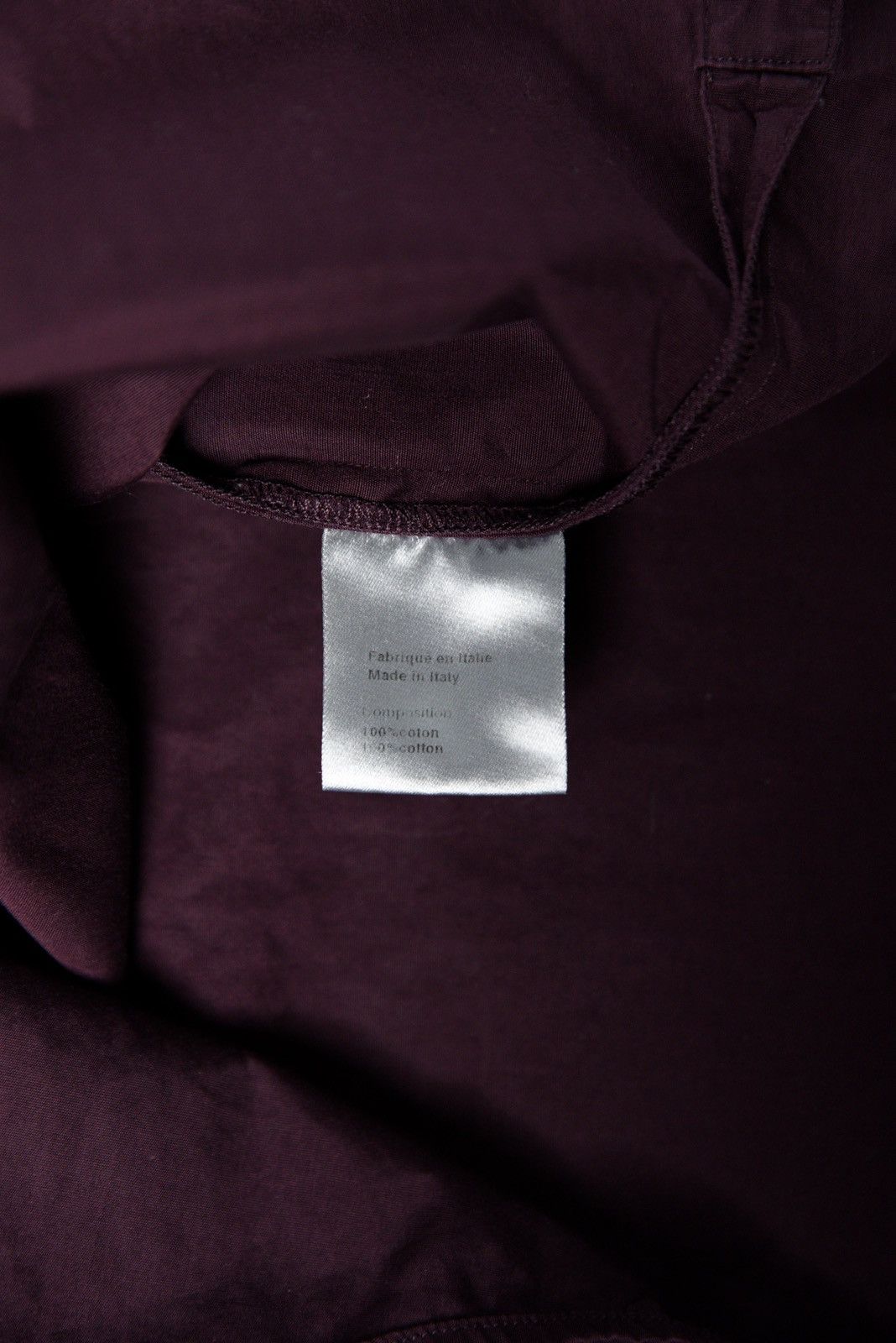 Dior Dior Homme FW04 Burgundy Shirt by Hedi Slimane Size US L / EU 52-54 / 3 - 4 Thumbnail