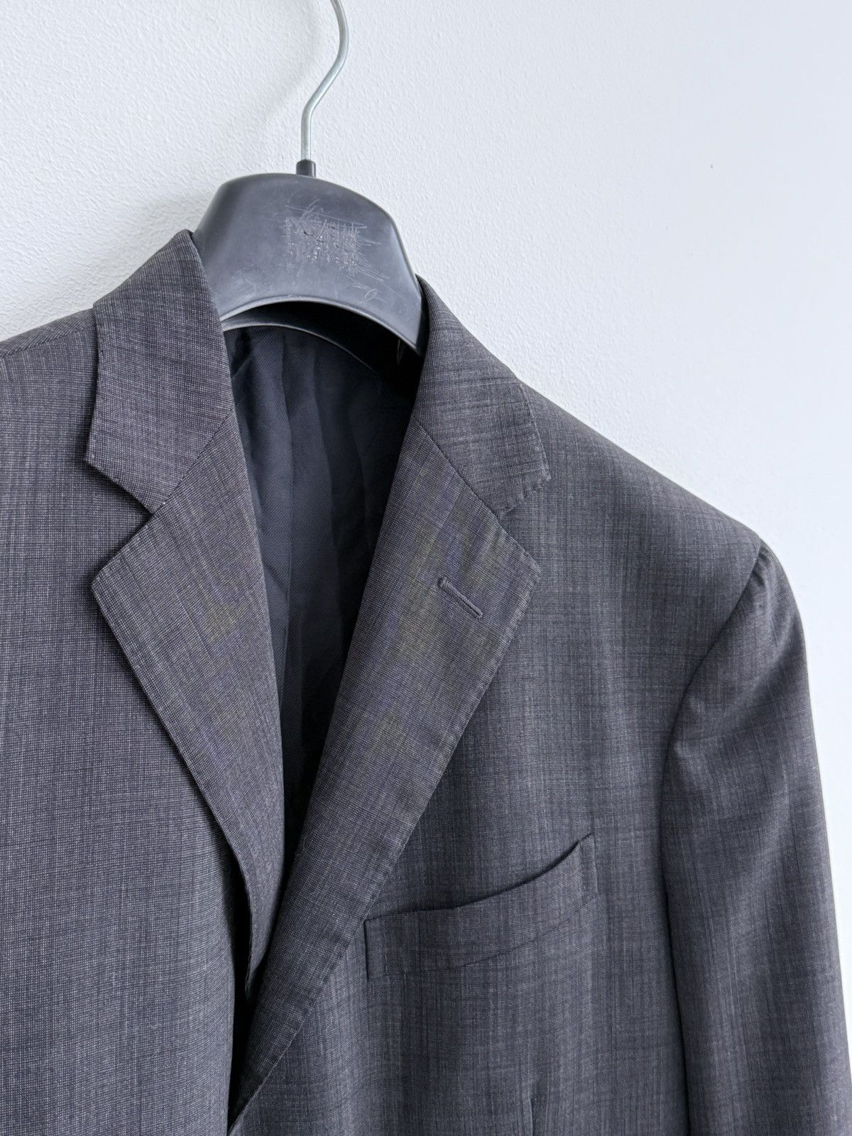 Boglioli Boglioli Gray Wool Blazer Jacket Size EUR 50 Size 40R - 2 Thumbnail