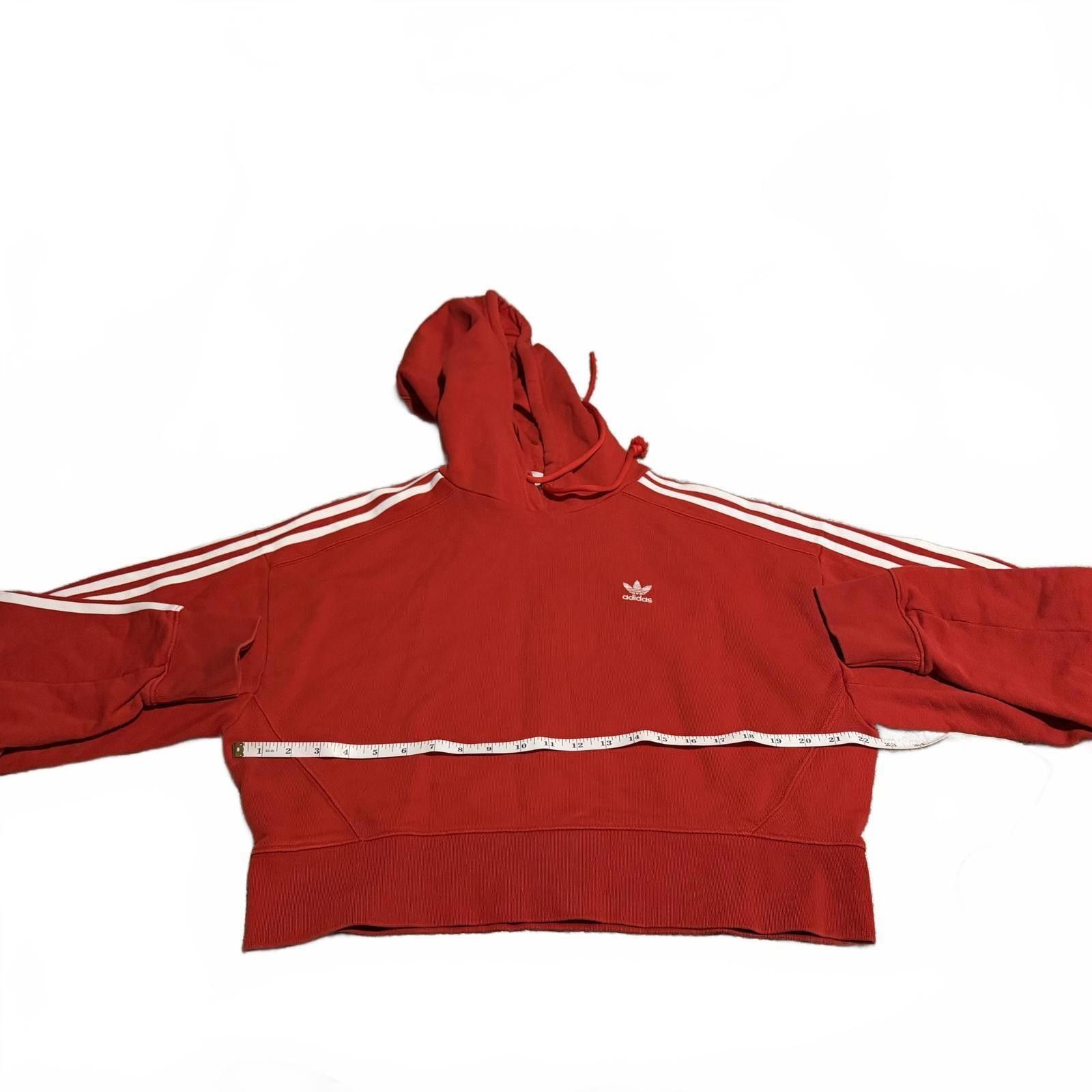 Adidas Adidas Hoodie Womens Small Cropped Pullover Size S / US 4 / IT 40 - 2 Thumbnail