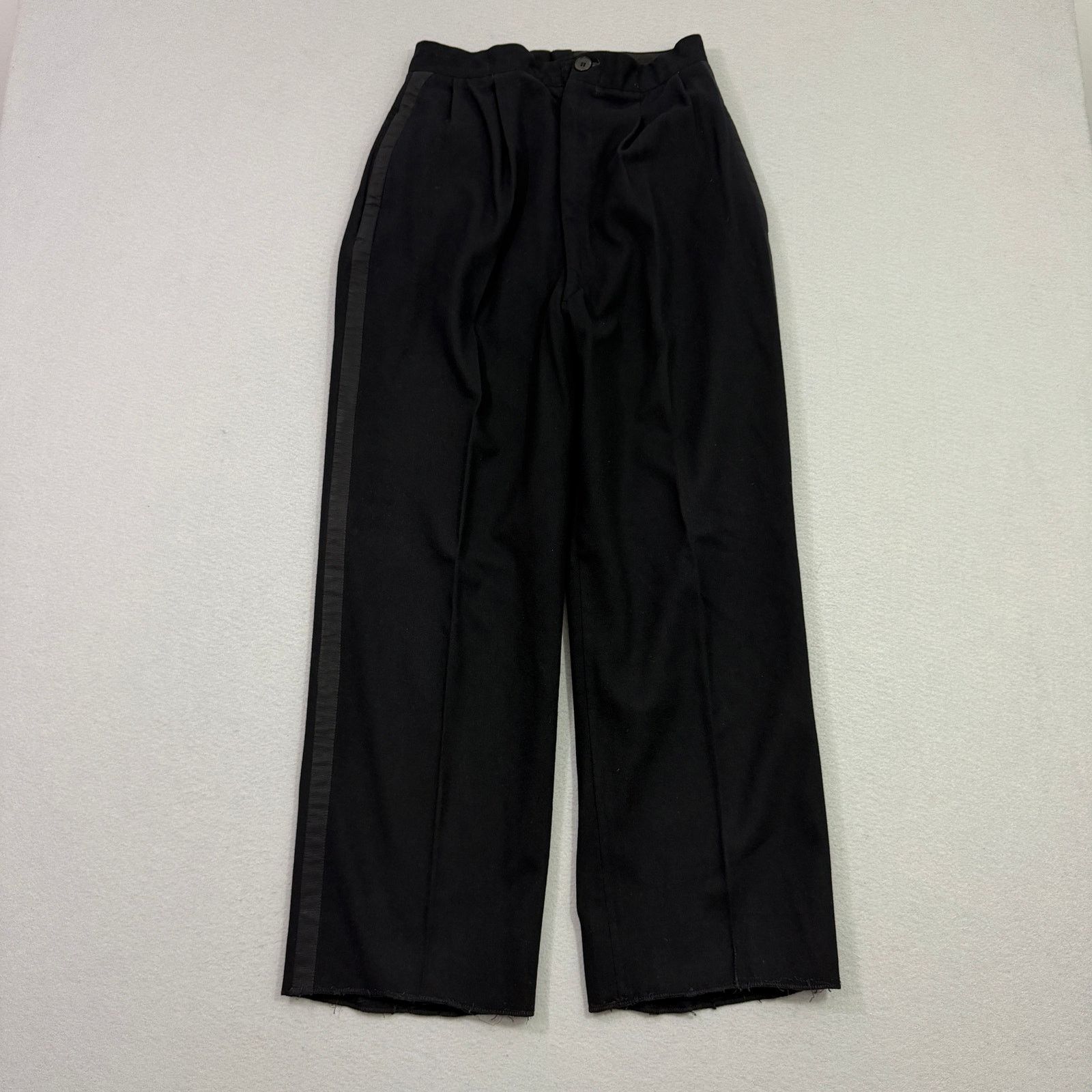 Vintage Vintage Military Army Trousers Mens 28x28 Black Talon Zip Size US 28 / EU 44 - 1 Thumbnail
