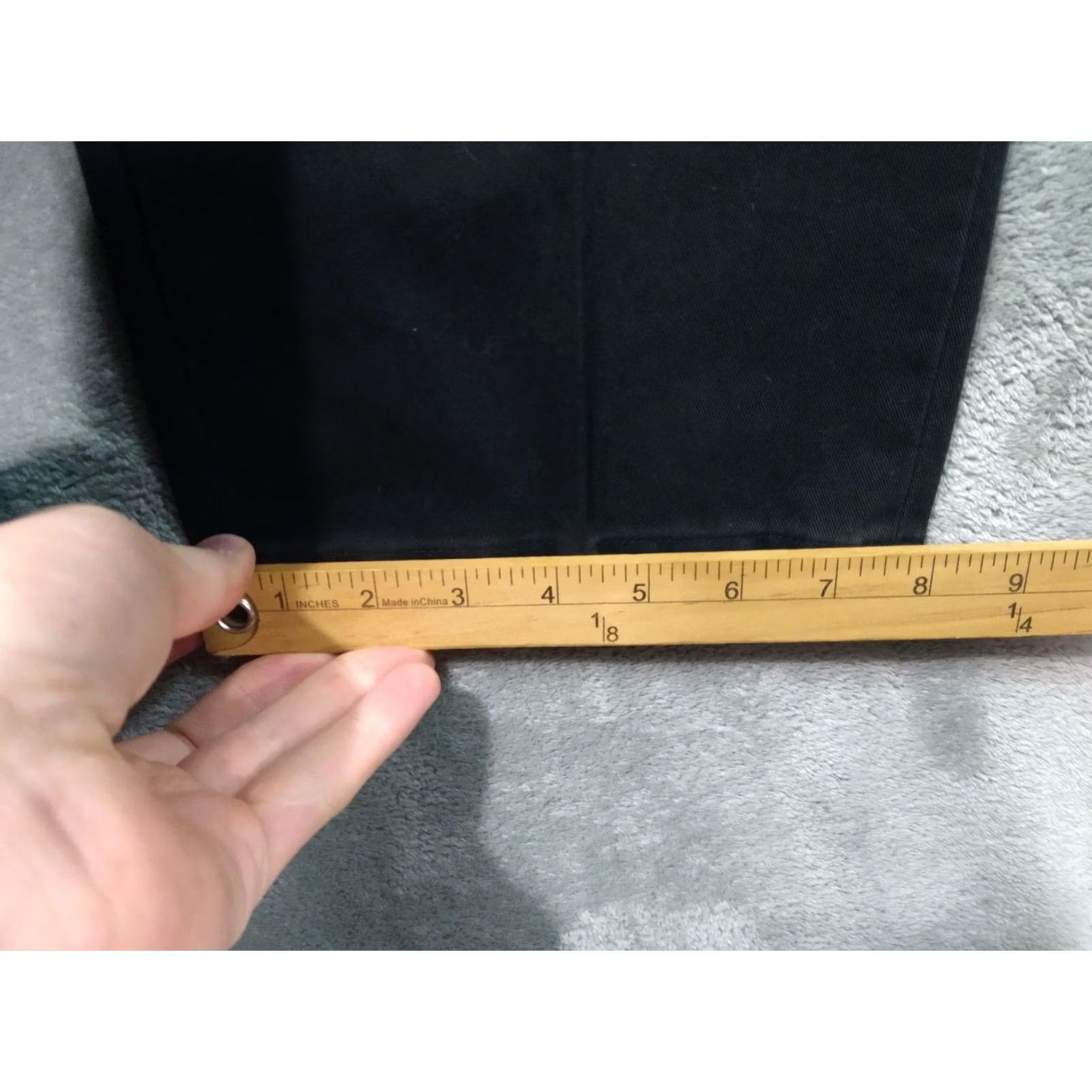Brooks Brothers Brooks Brothers Clark Fit Advantage Chino Pants Mens 40x30 Black Tapered Front Flat Front Pockets Classic Preppy Casual school Size US 40 / EU 56 - 6 Thumbnail