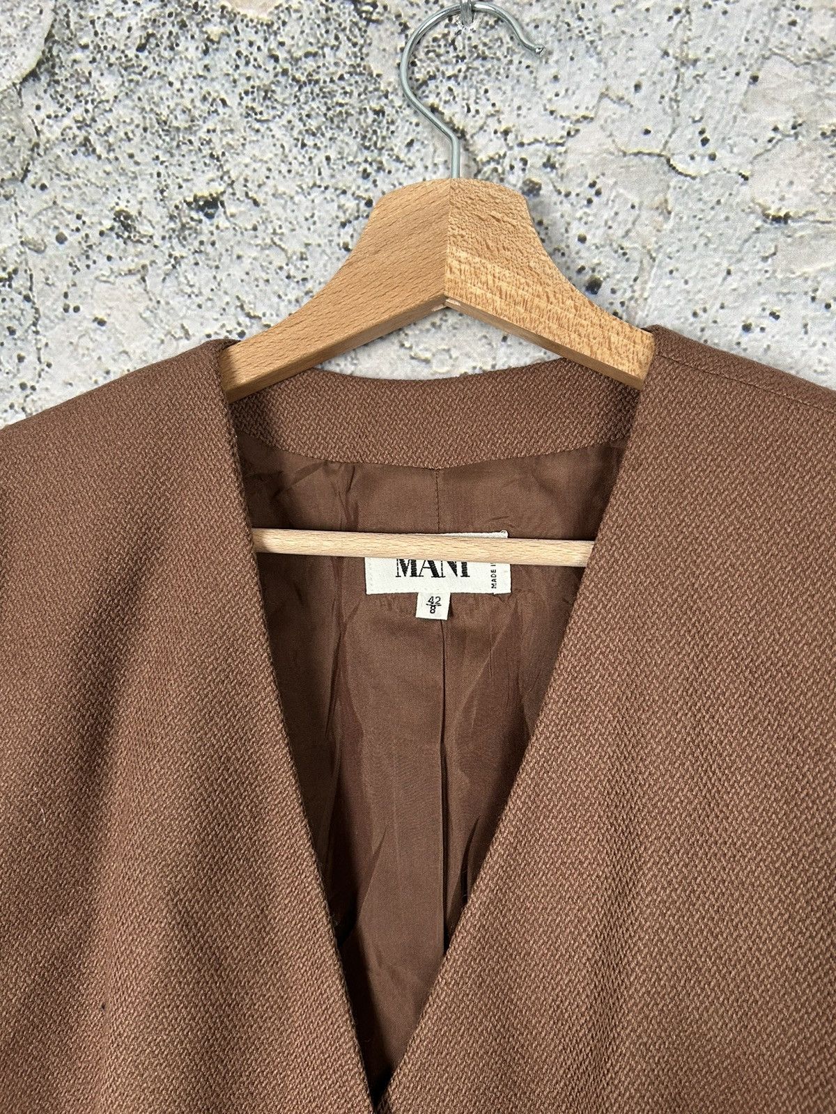 Other Vintage Mani Avantgarde Made in Italy Jacket Luxury Designer Size M / US 6-8 / IT 42-44 - 3 Thumbnail