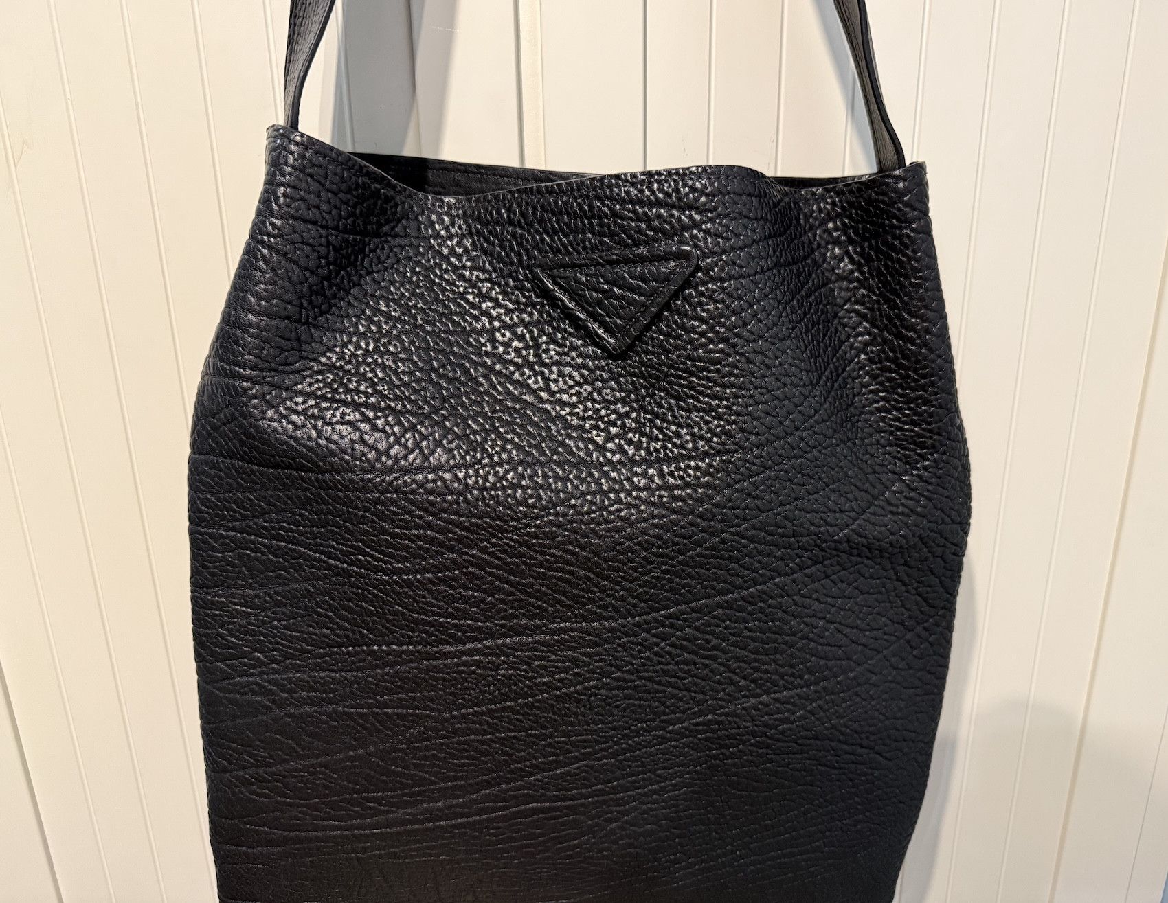 Prada SS'23 Large Tote Bag Grain Leather Size ONE SIZE - 3 Thumbnail