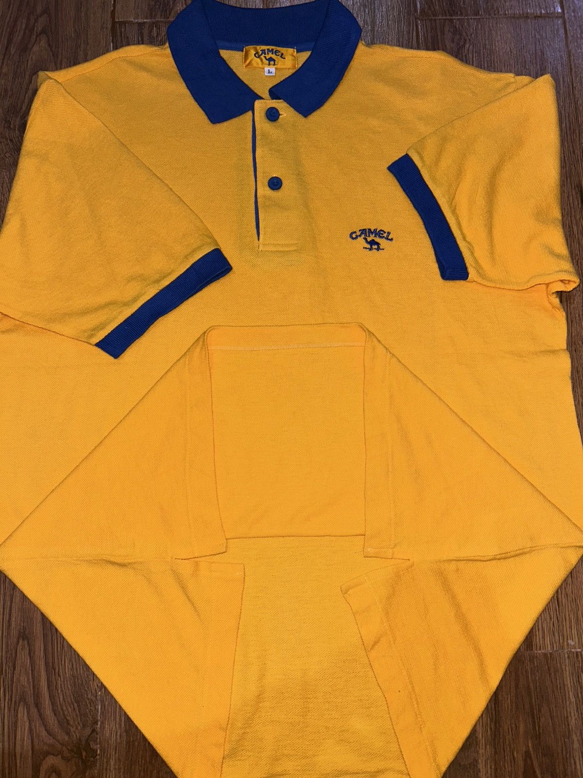 Camel Vintage 90’s Camel Cigarettes Polos Shirt Size US L / EU 52-54 / 3 - 5 Thumbnail