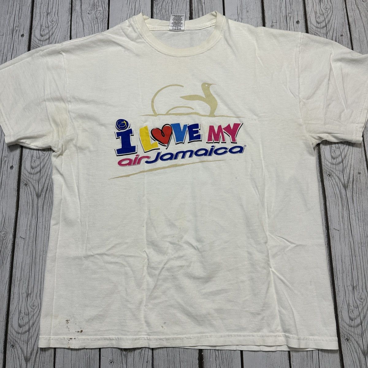 Jerzees × Vintage Vintage Air Jamaica tee Size US L / EU 52-54 / 3 - 3 Thumbnail