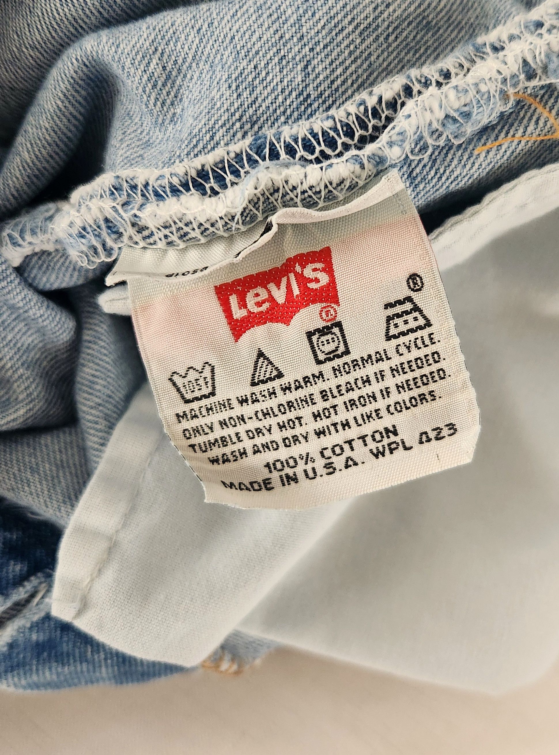 Levi's × Vintage Levi's 501 XX VTG True Vintage USA Made Red Tab 90s Blue 34 Size US 34 / EU 50 - 12 Thumbnail