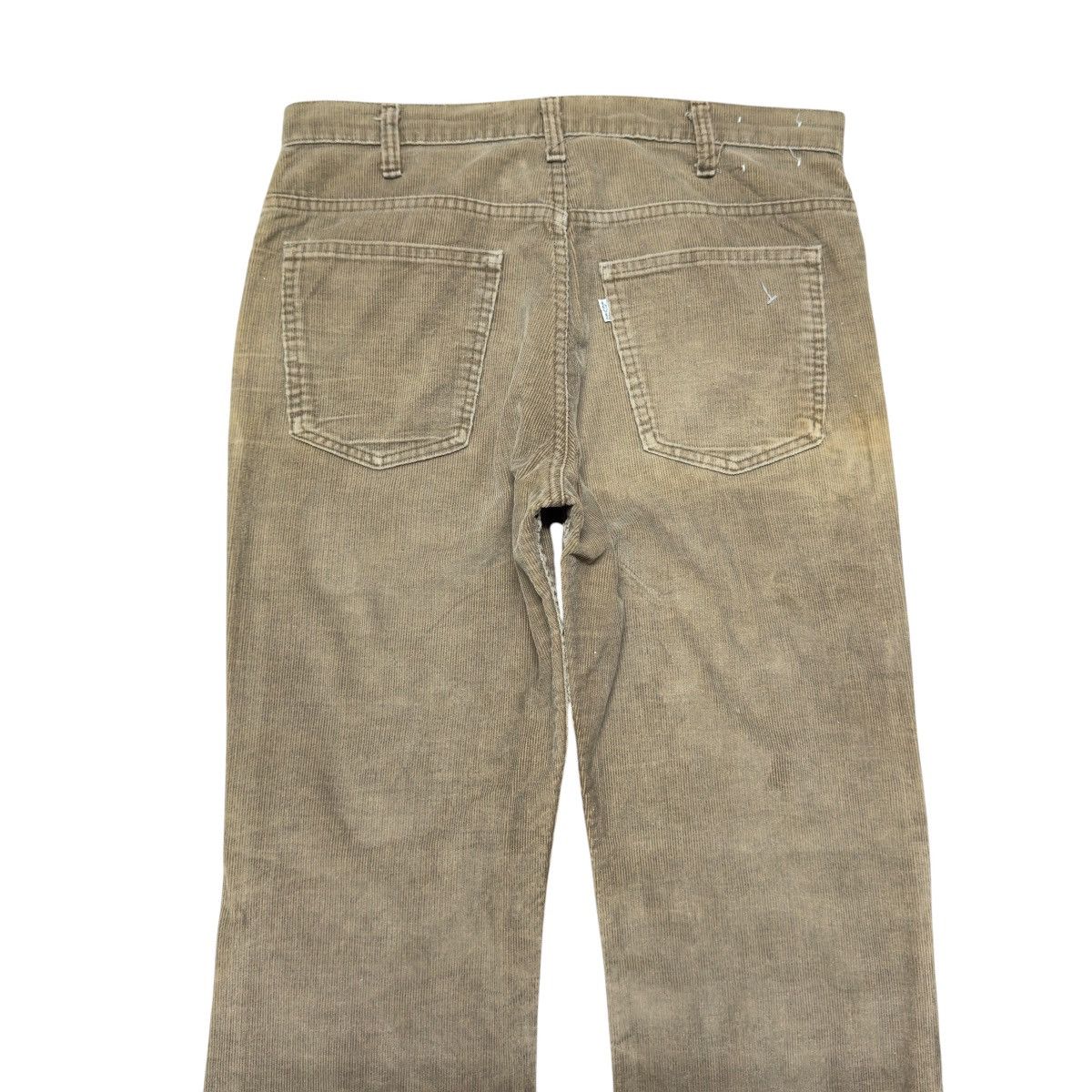 Levi's Vintage 70s Levis 646 Brown Corduroy Flare Jeans Size US 34 / EU 50 - 9 Thumbnail