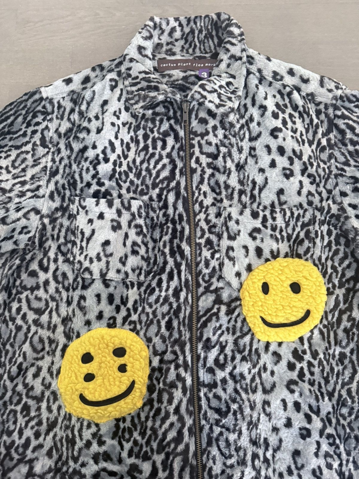 Cactus Plant Flea Market Cactus flea market leopard print work jacket Size US L / EU 52-54 / 3 - 6 Thumbnail