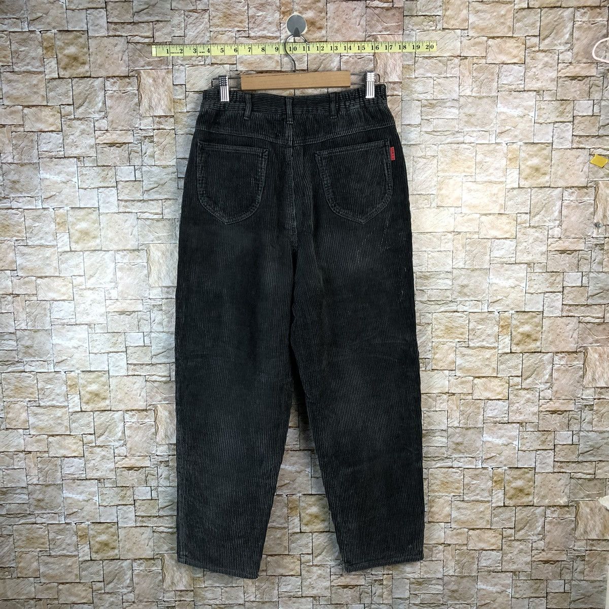 Japanese Brand Japanese Brand Black Conduroy Pants #A1033 Size 26" / US 2 / IT 38 - 11 Thumbnail