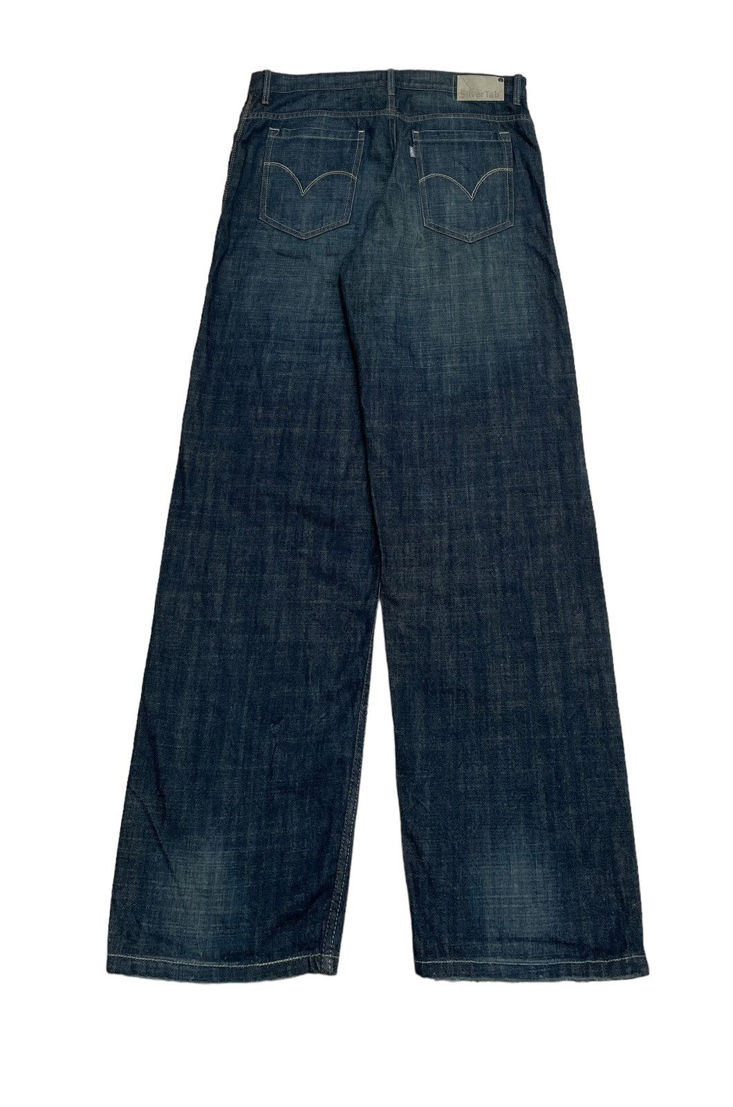 Levi's Rare Design Vintage Brand Levis SilverTab Baggy Jeans 2000s Size US 38 / EU 54 - 2 Thumbnail