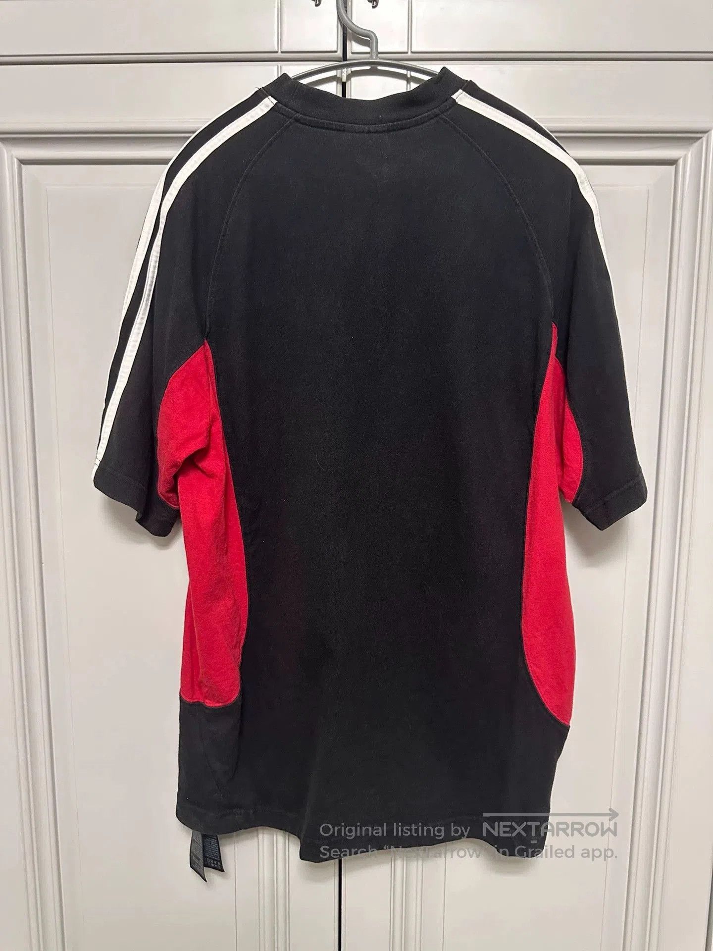 Balenciaga Balenciaga adidas collaboration spliced washed short-sleeve Size US XXS / EU 40 - 2 Thumbnail